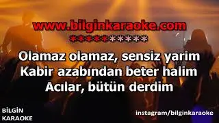 Seda Tripkolik - Gözlerinin Yeşilini Özledim (Karaoke) Türkçe