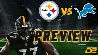 Steelers/Lions Preview: Can O-Line Provide Signs of Life Offensively?