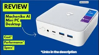 Machenike AI Mini PC Desktop Review | Intel Core i7-13620H, 64GB DDR5 RAM, 4TB SSD, Dual 4K Support