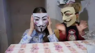 Распаковка посылки с Aliexpress. Маска Гая Фокса