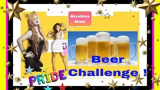 BEER CHALLENGE WITH OUR GIANT MUG!