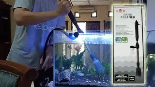 Review Aquascape Sand Cleaner / SIFON electric YAMANO. Praktis membersihkan substrat / Pasir
