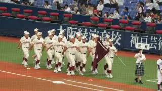渋谷高校 2019年7月6日 第101回全国高等学校野球選手権大阪大会開会式