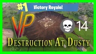 Destruction At Dusty Divot - Fortnite: Battle Royale (PS4)