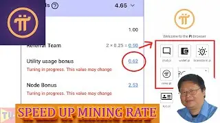 Speed up your mining rate simple and effective (Utility usage trick)
