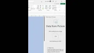 Import Data from a PICTURE!!!