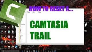 How to Reset Camtasia Trail