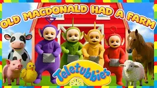 Old MacDonald Had a Farm - TELETUBBIES -  Nursery Rhymes & Kids Songs🎶 KIDSVERSE TV