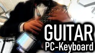 PC-Keyboard Guitar (DIY)