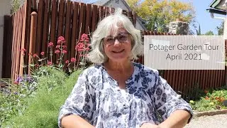 Potager Garden Tour April 2021 | Kitchen Garden | Lemon Lane Cottage