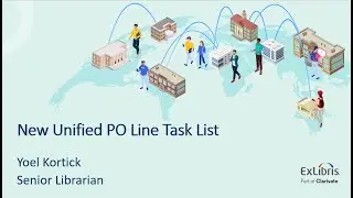 New Unified PO Line Task List in the Alma 2023 Roadmap (Aug. 08, 2023)