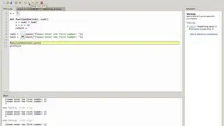 2.6.2 - Passing data in and out of subprograms (functions)