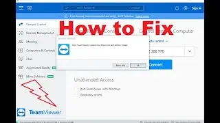 your teamviewer session has timed out and will be closed Fix by Shohel mobile Care