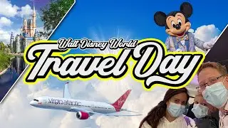WALT DISNEY WORLD TRAVEL DAY ✈️ Orlando Florida December 2021