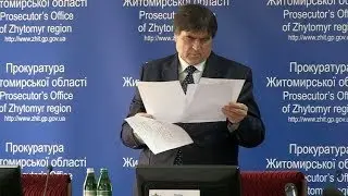 Новий прокурор області справив на активістів позитивне враження - Житомир.info
