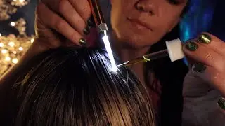 ASMR Scalp Exam, Treatment and Massage