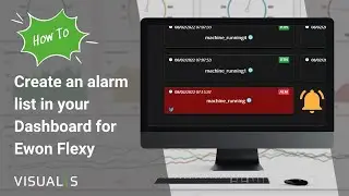 How to activate the Ewon Alarm List | KPI Dashboard Ewon Flexy | VISUALYS