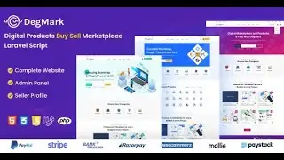 DegMark - Digital Products Buy Sell Marketplace Laravel Script By websolutionus