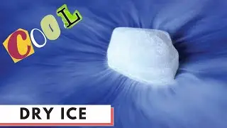 Dry ice fun / Cool experiment with dry ice / Easy Dry ice experiment to do at home