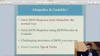 Parse JSON with Codable | Networking بالعربي | Swift4, Xcode
