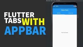 Flutter Tab With AppBar Bangla Tutorial