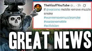 Warzone Mobile FPS Drop FIXED? No More Muzzle Smoke!