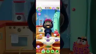TOM's HAPPY BIRTHDAY🎂🍭🍰🍫🍬.....part 3😃.....level 90 🥳🥳.....MY TALKING TOM 2