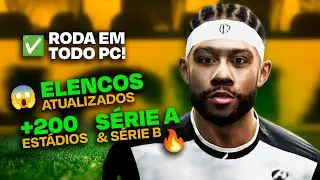 Descobri o Patch PERFEITO Para PC FRACO | Patch BePES+ | PES 2013