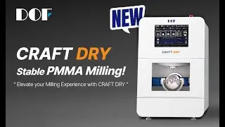 CRAFT DRY 🧡 Stable PMMA Milling!