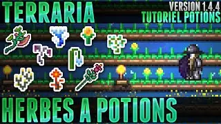 The 7 Potion Herbs! - Terraria Potions Tutorial