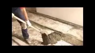 Как выравнивать полы с помощью ЦПС