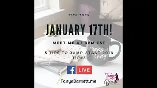 Tip #3 to Jumpstart 2018 - Prepare for disappointments and be ready to pivot