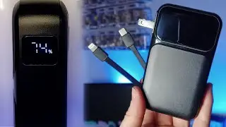 Portable Charger w/ Built-in Cables - Unboxing & Review