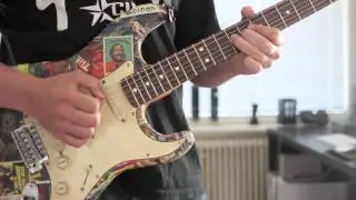 Jimi Hendrix, S.R.V or John Mayer inspired lick (Lesson)