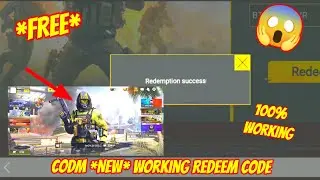 codm *NEW* Working redeem code  | free skin in cod mobile new redeem code | codm redeem code 2022 🤩
