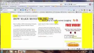 Make Money with Google Adsense - CTR Theme Review