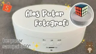 ROTATING DISPLAY STAND (TURNTABLE) || SHOPEE HAUL