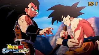 Dragon Ball Sparking zero: O inicio da História Goku vs Raditz (EP 1)