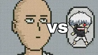 Канеки vs Сайтама (аниме файтинг)