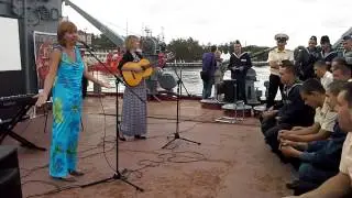 Лариса Брохман и Раиса Нур.