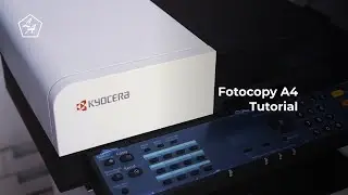 Cara Fotocopy Kertas A4 Kyocera M2040dn/MA4000x | Tutorial