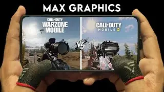 COD Warzone Mobile Vs  COD Mobile | Peak/Max Graphics Comparison (2026)