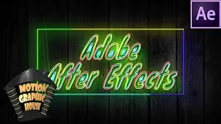 After Effects Neon Text (NEON YAZI TASARIMI)