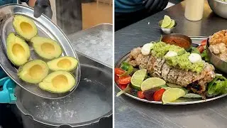 Chicharron Burrito with Guacamole: Crunchy & Creamy!