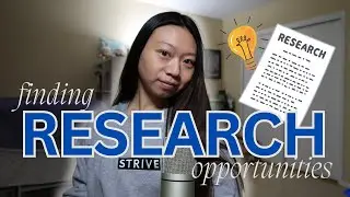 find your first research position with these tips (advice for high school + undergrad students)