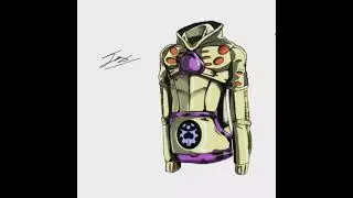 Gold Experience Requiem Hoodie Fan-art Progress