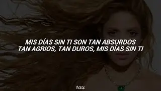 Shakira - Moscas en la Casa (Letra)