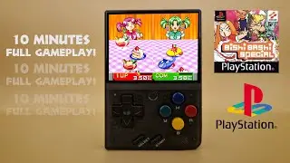 10 minutes gameplay of Bishi Bashi Special on Miyoo Mini! Love this😍