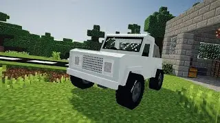 MINECRAFT PE КӨЛІГІНЕ АРНАЛҒАН СӘН!MINECRAFT PE-ДЕ МАШИНАЛАРҒА АРНАЛҒАН МОД!