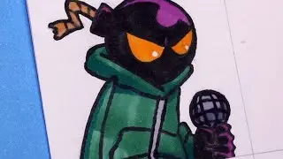 Drawing Mods WHITTY FRIDAY NIGHT FUNKIN' FNF 